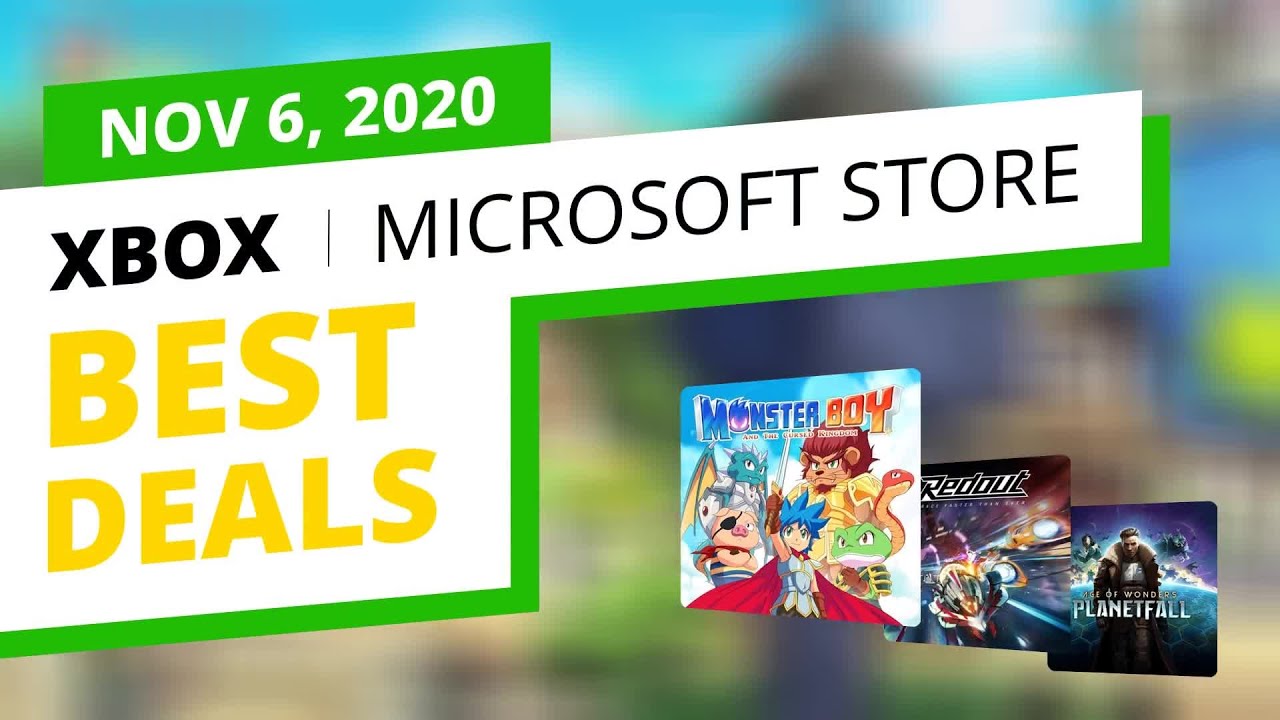 Best Xbox Deals in the official Microsoft Store, Nov 6, 2020