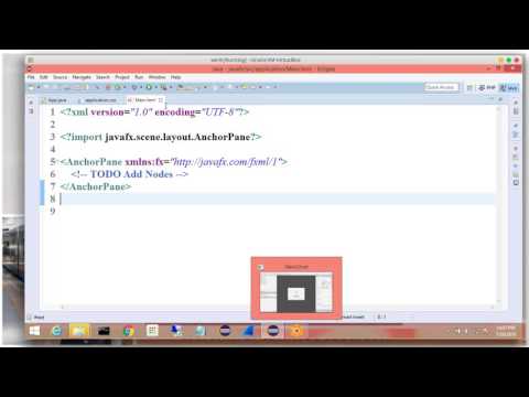 44 JAVA FX  GUI Scene Builder Drag & Drop