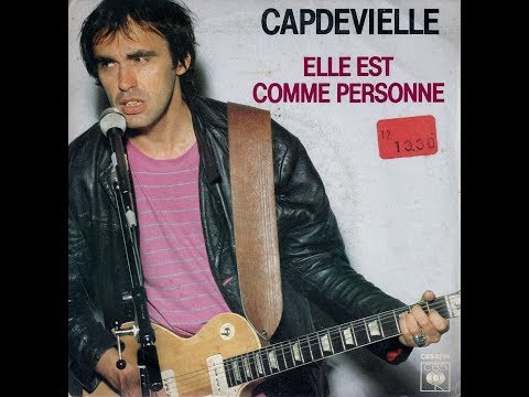 Jean Patrick Capdevielle   Elle est comme personne      1979  ( B.B. le 06/03/2019 ).