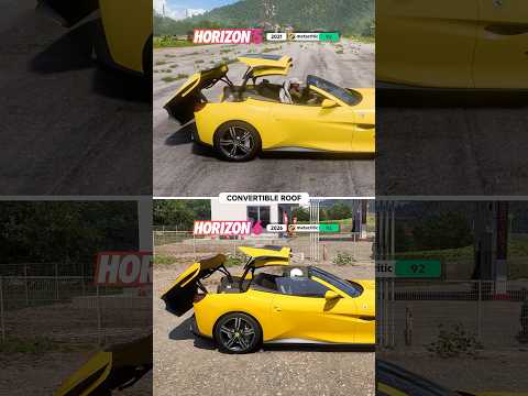 Thumbnail for Convertible Roof – Forza Horizon 6 (2026) vs. Forza Horizon 5 (2021) by Convertible