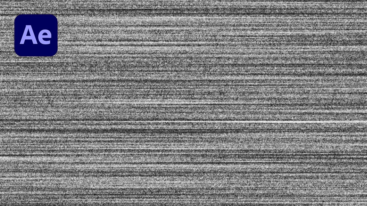 TV Noise Effect | Tutorial | After Effects