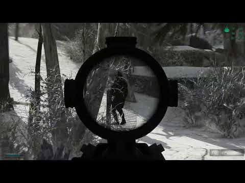 M200  Intervention - Fallout 4 Modded Gameplay - Winter Overhaul