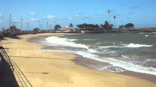 Praia da Areia Preta, Guarapari, ES, Brazil, Junho de 2011...