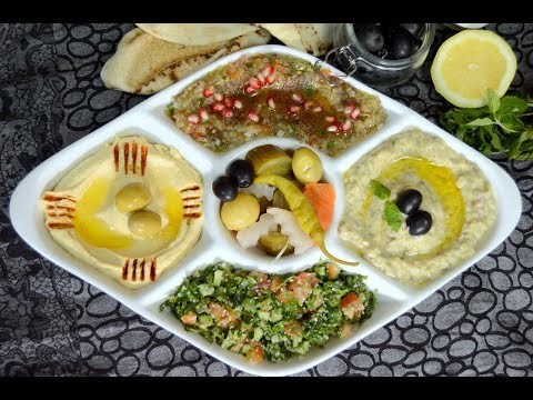 Arabic Mezze Platter