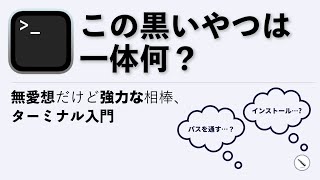 ターミナル入門|触って慣れて苦手克服 🫶