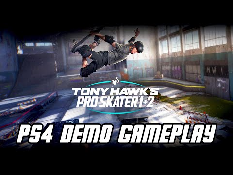 Tony Hawk's Pro Skater 1 + 2 - PS4 Demo Gameplay (No Commentary)