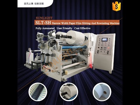 SLT-SH Straw Paper High Speed Slitter Rewinder Machine