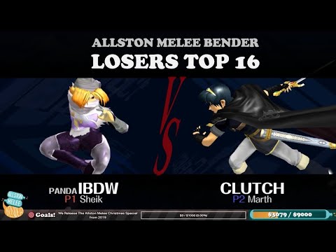 The Allston Melee Bender - Panda | iBDW (Sheik) vs Clutch (Marth) - Losers Top 16