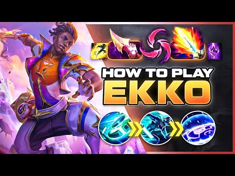 HOW TO PLAY EKKO SEASON 15 | Build & Runes | Season 15 Ekko guide | League of Legends
