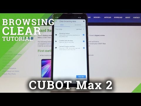 How to Clear Browsing Data in CUBOT Max 2 - Reset Browser