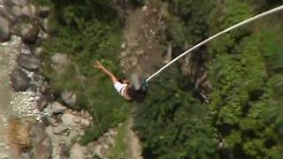 preview picture of video 'My Virgin Bungy Jump, Nepal'