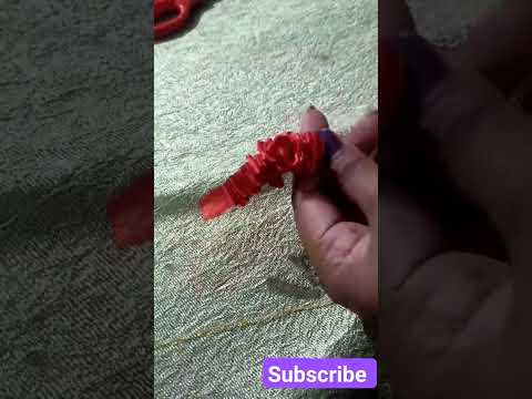 Ribbon easy flower #shorts#