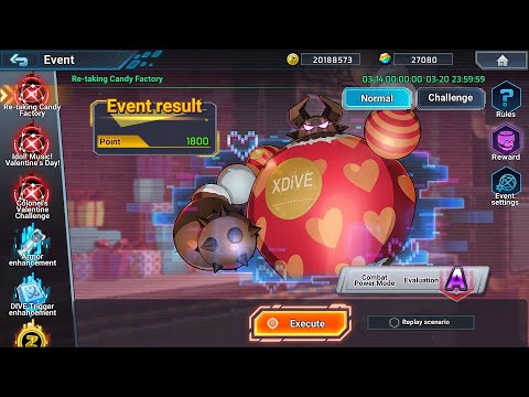 Mega Man X DiVE Offline Extra: Re-Taking Candy Factory Event
