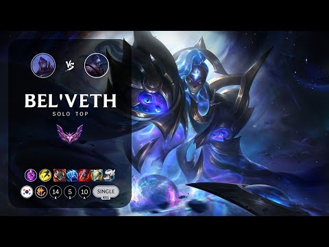 Bel'Veth Top vs Jax - KR Master Patch 13.24