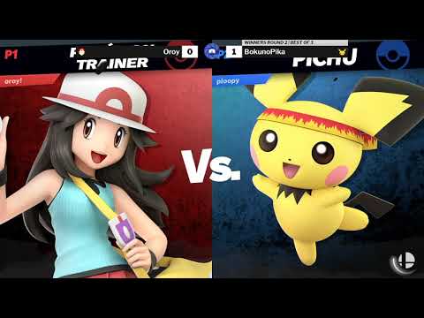 TSL 210 SSBU WR2 - Oroy (Pokemon Trainer) vs BokunoPika (Pikachu / Pichu)