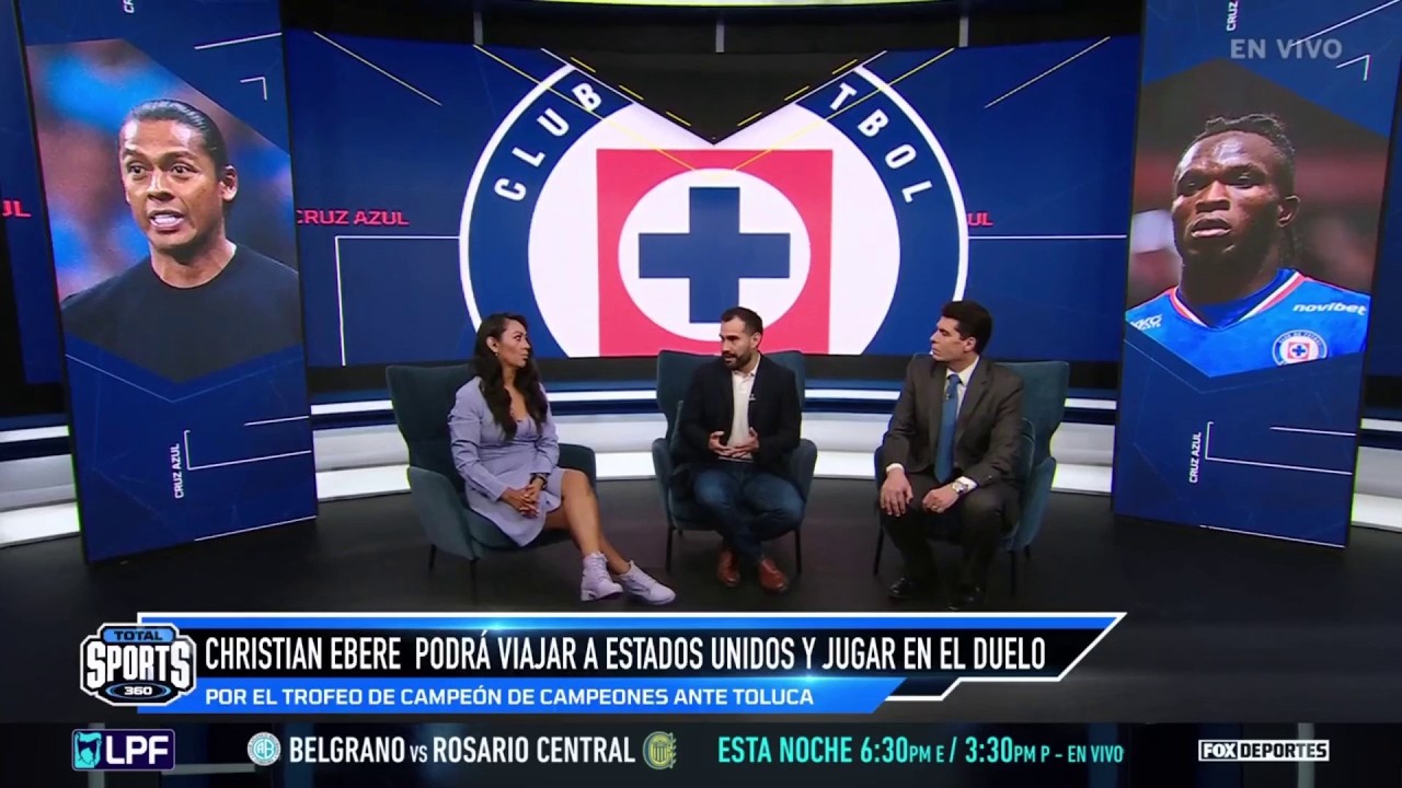 🤔 ¿BUSCAN REFUERZOS? | Cruz Azul podría perder a Christian Ebere y busca alternativas: Total Sports