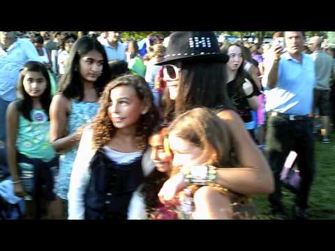 RADIO DISNEY Stephanie Marie Hanvey  surprises her Fans at  Selena Gomez Concert  8/20/2011