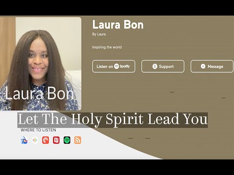 Let The Holy Spirit Lead You – Laura Bon