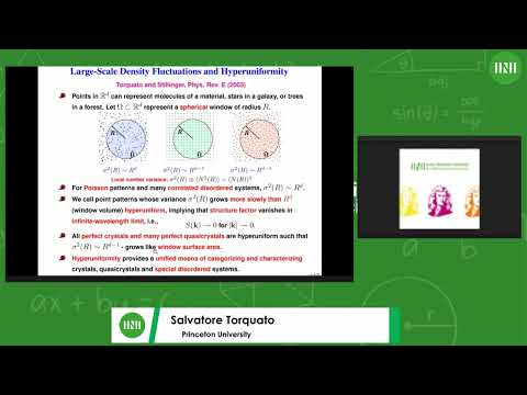 Prof. Salvatore Torquato | Extraordinary Electromagnetic Wave Properties of Stealthy Hyperuniform...