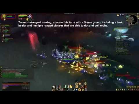 WoW Legion 7.1 - Gold Farming | Deepcavern Murlocs