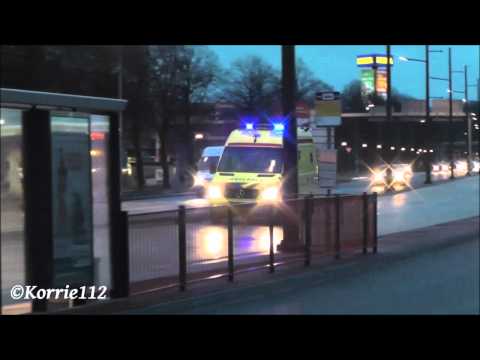 ***Kapot LEDje**** A1, C Miesen Ambulance 01-111 naar Universitair Medisch Centrum Groningen