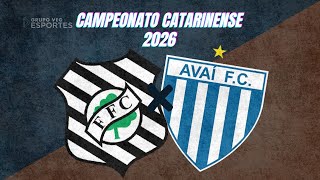 FIGUEIRENSE X AVAÍ - AO VIVO