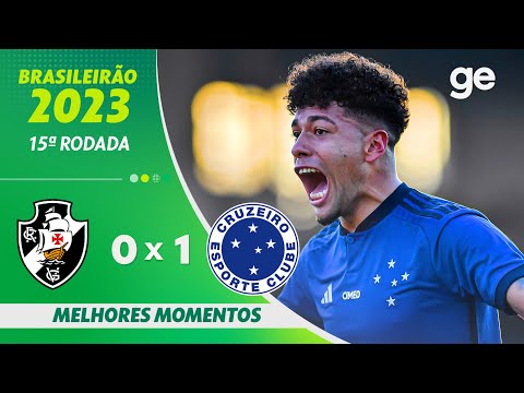 Gols e lances de Vasco da Gama x Cruzeiro