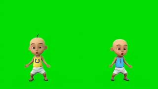 Download lagu Upin Ipin joget | green screen Upin Ipin joget mp3