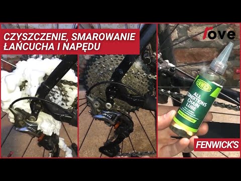 Najszybsza metoda! Czyszczenie, smarowanie łańcucha i napędu z Fenwick's