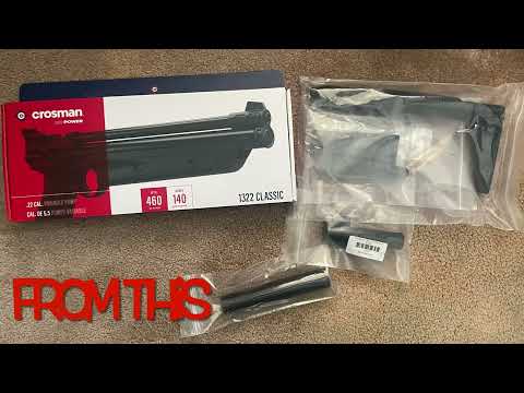 Crosman 1322 upgraded 