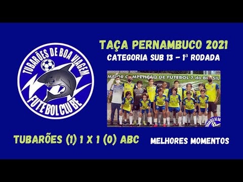 Taça Pernambuco Sub13 (2021) - Tubarões (1) 1x1 (0) ABC Paulista