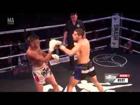 SMASH Muaythai 9 -  The Yahia Abazia vs Alex Bublea Fight