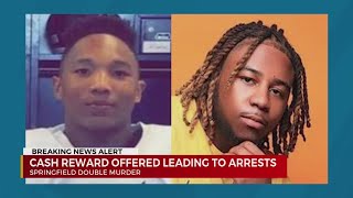 Cash reward offered leading to arrests in Springfield double murder