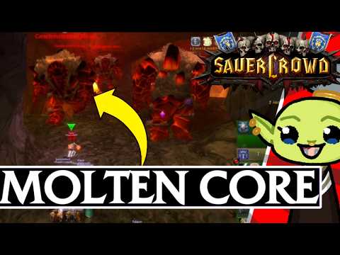 Der erste [SAUERCROWD] RAID in Molten Core. (Healer Sieglinde PoV)