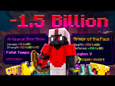 Why I WASTED 1.5B on these items... (Hypixel Skyblock)