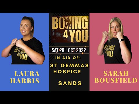 LAURA 'THE EXPLORER' HARRIS  -V-  SARAH 'LEAN MEAN BOXING MACHINE' BOUSFILED  -  LEFT JAB PROMOTIONS
