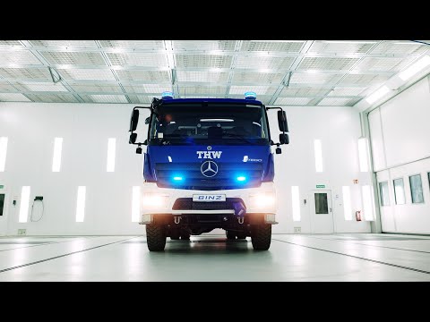 Der neue BINZ Gerätekraftwagen für das THW 2024
