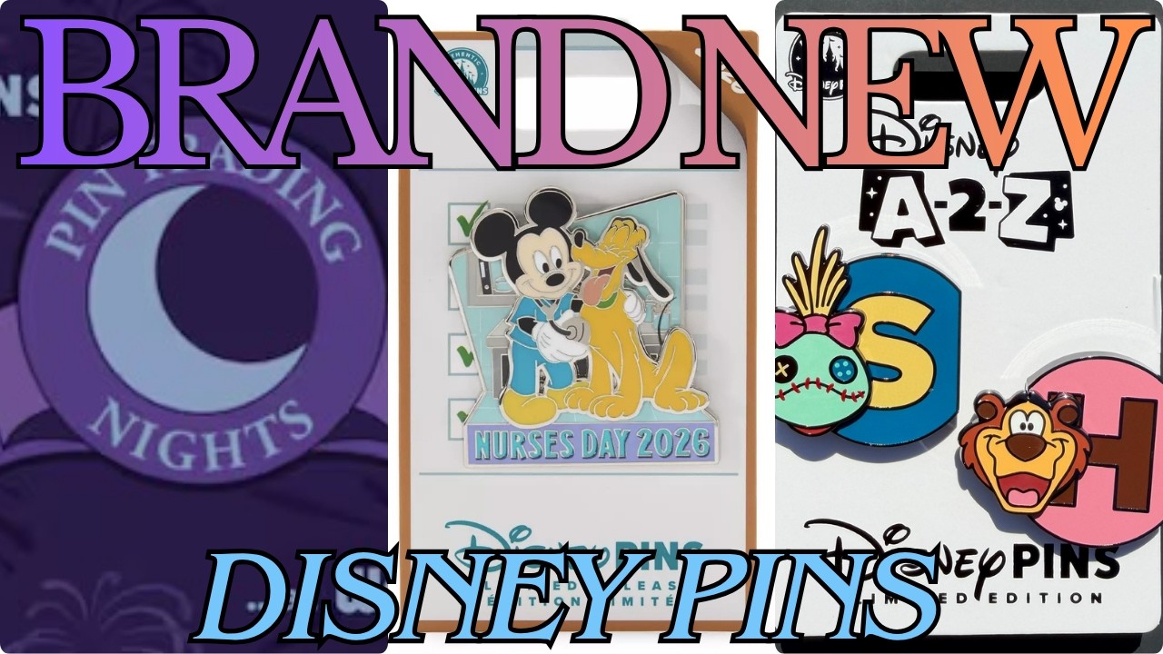 Grail Pin Release Alert: Brand new WDI Stamps 💌 | & other pin news | Weekly Disney Pin Releases ✨