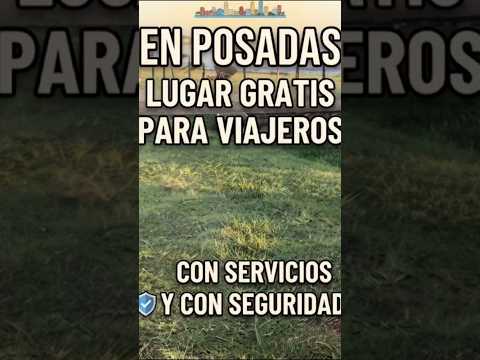 Lugar para Motorhome gratis en la costanera de posadas #viajeros #motorhome #posadasmisiones