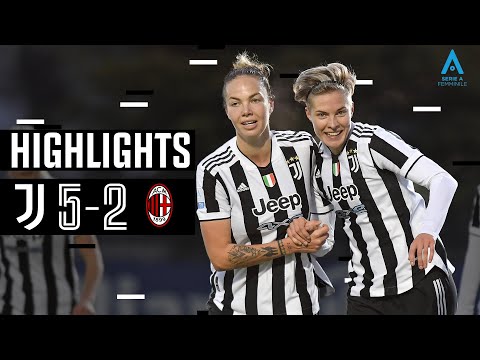 Juventus Women - Milan Women 5-2 | CINQUINA bianconera al Milan! | Highlights Serie A Women