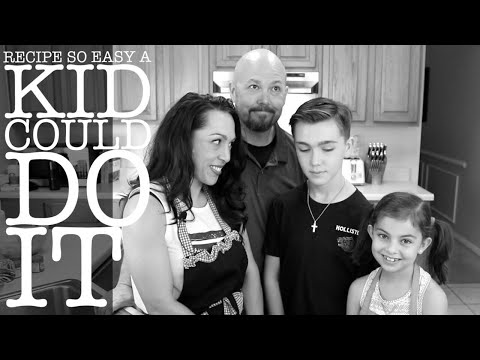 Healthy recipe so easy a kid could do it