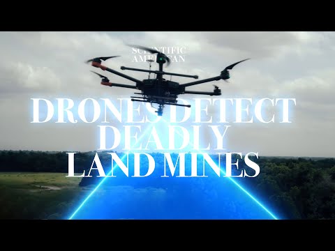 These researchers are using drones and machine learning to detect land mines--and save lives