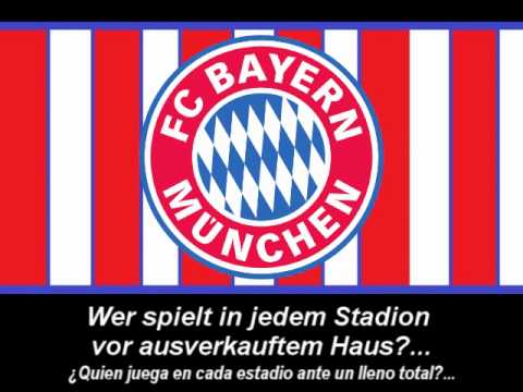 Hymne Bayern München - Himno de Bayern Munich