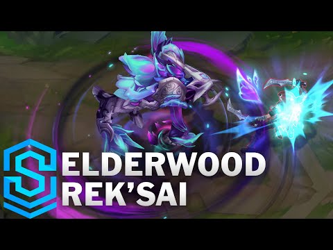 Elderwood Rek'Sai Skin Spotlight - Pre-Release - League of Legends