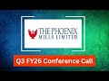 The Phoenix Mills Q3 FY26 Concall Retail Consumption And Portfolio Expansion