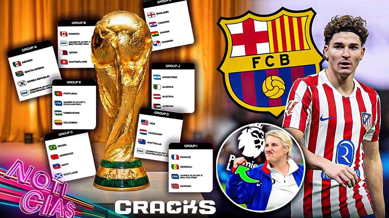 ¡Partidazos! Así quedó el sorteo del Mundial | Decisión culé por Julián | ¿Entrenadora a la Premier?