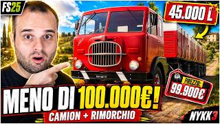 ITALIA MEDITERRANEA FS25 #59 - È USCITO FIAT 682 T2 CON CASSONE SEMI TRAILER - GAMEPLAY ITA