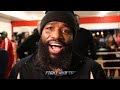 ADRIEN BRONER FIRES BACK AT FAN WHO YELLS AT HIM "THROW MORE PUNCHES!"