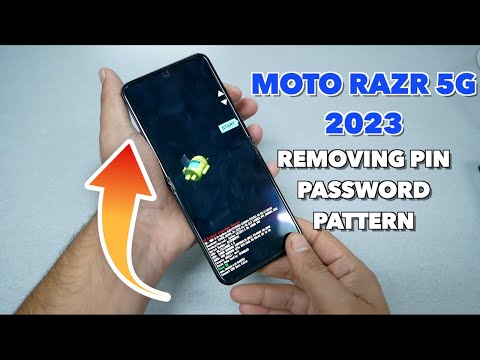 Moto Razr 5G Hard Reset Removing PIN, Password, pattern No PC for metro by t-mobile