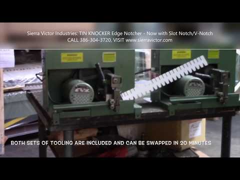 TIN KNOCKER TK EDGE NOTCER Sign-Making Notchers | Sierra Victor Industries (2)